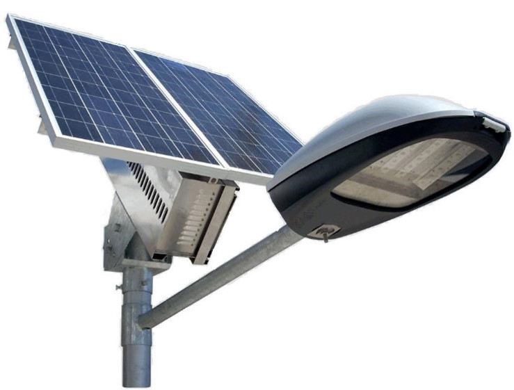 Panel Solar con luminaria integral