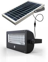 Luminaria Led con panel solar Luminaria Led con panel solar